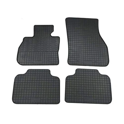 Image of Rubber car mats set (LHD) compatible with Mini Countryman F60 2016 (4 pieces)