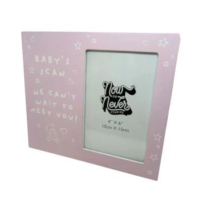 Image of Baby Girls Scan Photo Frame