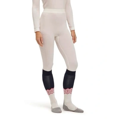 Image of FALKE Women&#039;s Wool Tech 3/4 Sports Functional Tights Thermal Underwear For Cold To Very Weather Breathable Climate Regulating Odour Neutralising Sustainable Yarn 1 Piece
