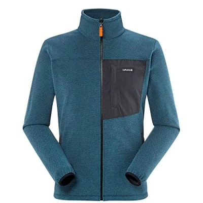 Image of Lafuma Techfleece F Zip M Men&#039;s Fleece Jacket Warm and Breathable Fabric Hiking, Trekking, Lifestyle Blue