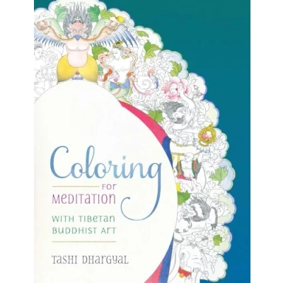 Image of Coloring for Meditation: With Tibetan Buddhist Art