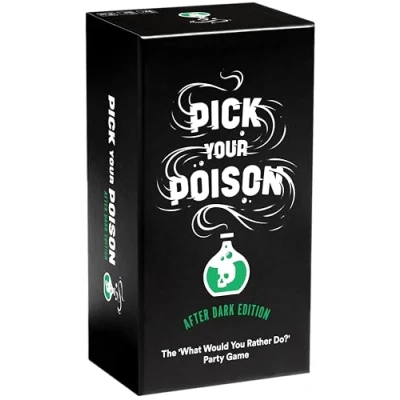 Image of PICK YOUR POISON Card Game: The “What Would You Rather Do? Party Game (adult version)
