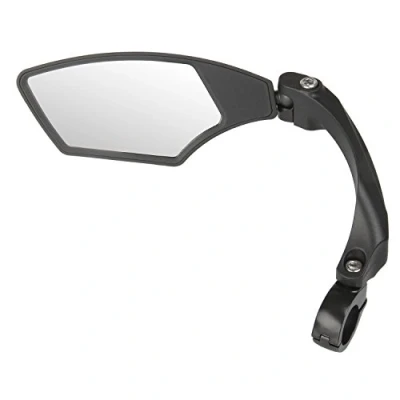 Image of M Wave Unisex Adult Spy Space Bicycle Mirror Left, High Definition Glass, 3 dimensional Adjustable black