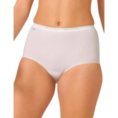 Image of Sloggi Women&#039;s Basic+ Maxi Brief,White,30UK