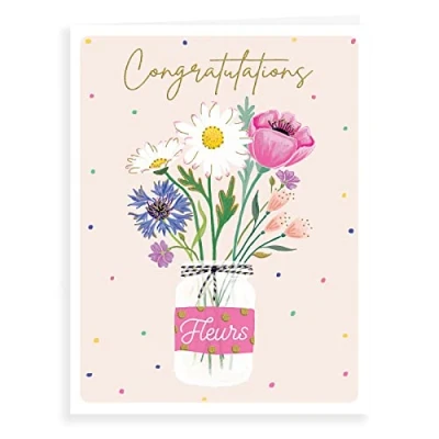 Image of Avant Garde Studios Congratulations Card 8 x 6 inches