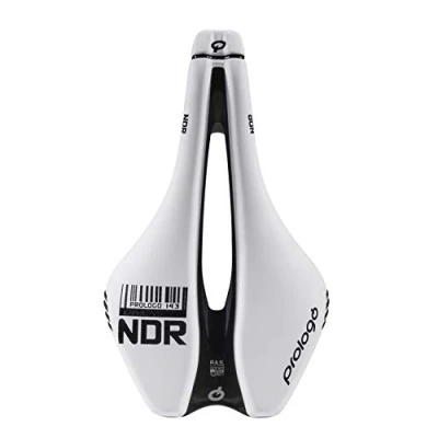 Image of Prologo Dimension NDR Tirox Saddle, 143mm, White