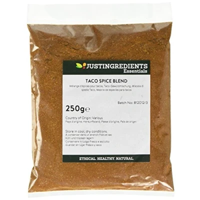 Image of JustIngredients Essentials Taco Spice Blend, 250 g Pack of 5
