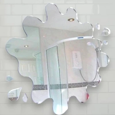 Image of Super Cool Creations Puddle Mirror &amp; 6 Splashes 53cm x 42cm