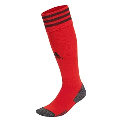 Image of adidas Unisex Adi 21 Knee Socks, Red/Black, M