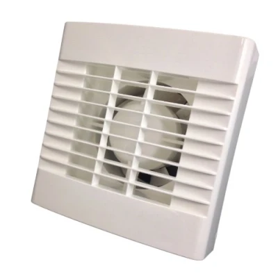 Image of Bathroom / Toilet Axial Extractor Fan with Run on Timer for 100mm 4&quot; duct
