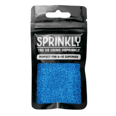 Image of SPRINKLY Glimmer 100&#039;s &amp; 1000&#039;s (No E171) Blue 30g