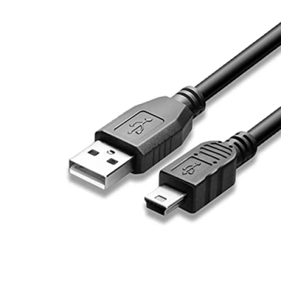 Image of Adhiper UC E4 Power Cable Replacement USB Data Synchronization Compatible with Nikon D300 D3100 D3100S D3X D40 D40X D50 D60 D70 D100 D700 D300s Digital SLR Camera（1.5M/Black）