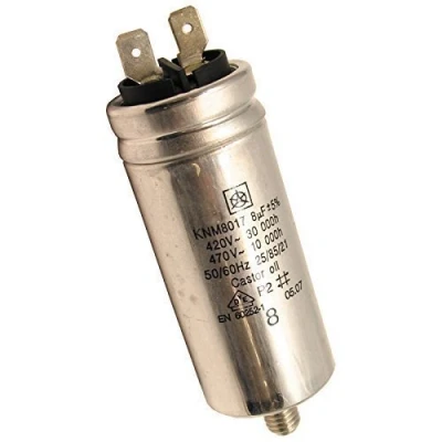 Image of Genuine Hotpoint Creda Indesit A37CEX CT60V Tumble Dryer Capacitor 8 UF C00194453