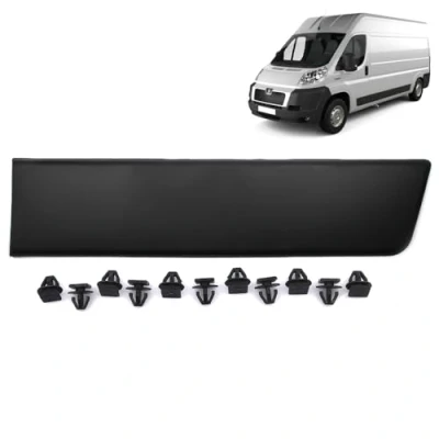 Image of ROBUST Rear Left Trim Moulding Panel LWB N/S for Citroen Relay Jumper Fiat Ducato Peugeot Boxer 8547.X1 735422848 8547X1 0735422848 2006 Onwards