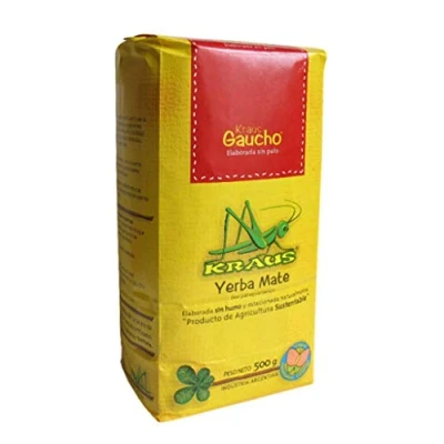 Image of Yerba Mate Kraus Gaucho 500g Extra Strong Blend