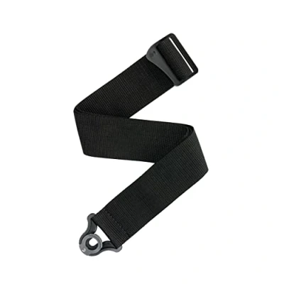 Image of D&#039;Addario Auto Lock Guitar Strap Accessories Electric Strap, Acoustic &amp; Bass Polypro Black