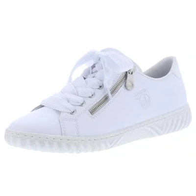 Image of Rieker Women&#039;s N0900 Sneaker (White, UK Footwear Size System, Adult, Women, Numeric, Medium, 4)
