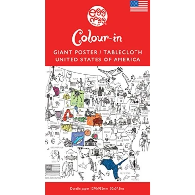 Image of Eggnogg Colour in Tablecloth Poster Placemats Various Themes (USA)