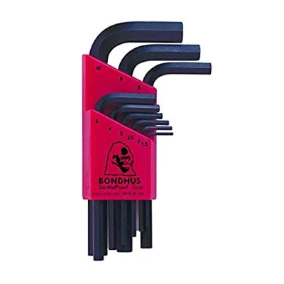 Image of BONDHUS HLX9MMS Hexagon Key Set 1.5mm 10mm, 12299, PROTANIUM Precision HIGH Torque Steel