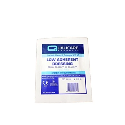 Image of Low Adherent Dressings 5cm x (x 100) by Qualicare Products
