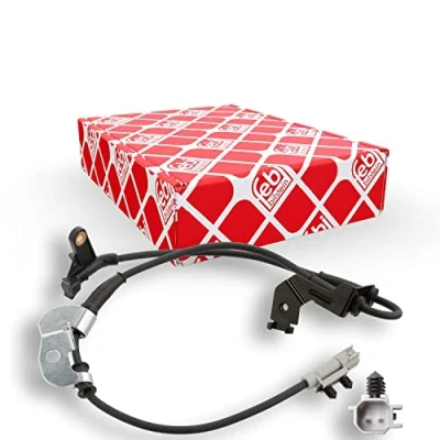 Image of 04683471AB, 04683471AC, 04683471AD, 4683471AB, 4683471AC ABS Sensor FEBI BILSTEIN 106456 Front Axle Left 800mm CHRYSLER: VOYAGER 4