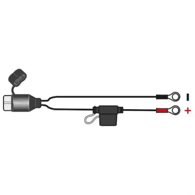 Image of Oxford Products Men&#039;s Of703 Battery Ring Lead Maximiser Oximiser, Black, One Size UK