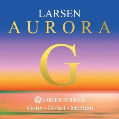Image of Larsen Aurora Violin Strings G Silver 4/4 Medium
