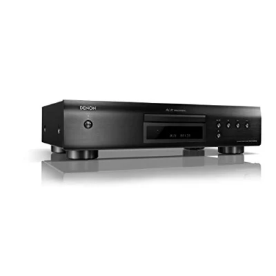 Image of Denon DCD 600NE CD Player for Home, HiFi System, R/RW / MP3 WMA, Pure Direct Mode, AL32 Processing, Optical Output Black DCD600NEBKE2GB