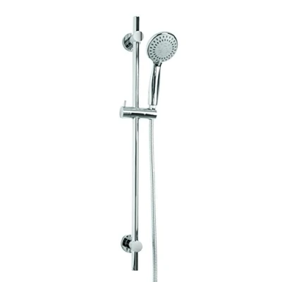Image of Croydex Flexi Fix 5 Function Shower Set with 800mm Riser Rail, Chrome