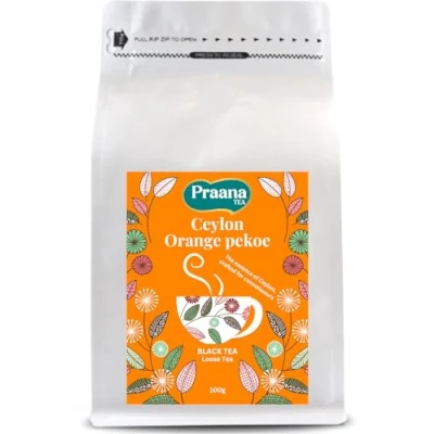 Image of PRAANA Tea Ceylon Orange Pekoe Loose 100g