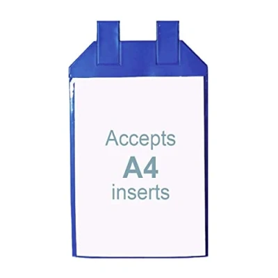 Image of Magnetic Wrap Around Pocket A4 Vertical H.297 x W.210 Pack of 10