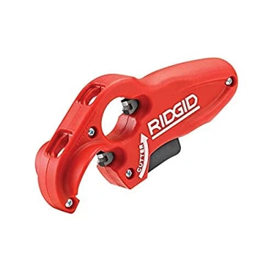 Image of RIDGID 41608 PTEC 30000 Tubular Tailpiece Extension Cutter, 1 1/4&quot;, Red
