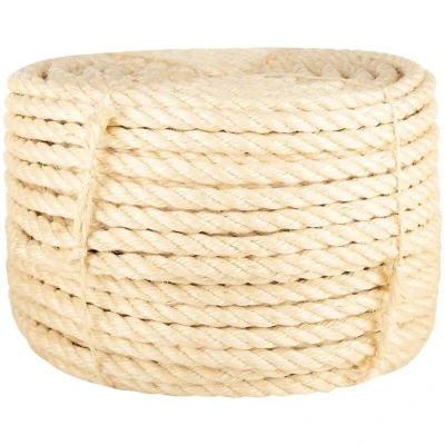Image of vidaXL Rope 100% Sisal 16 mm 25 m
