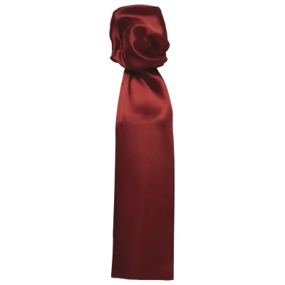 Image of Premier Scarf Ladies/Womens Plain Business (Burgundy) One Size