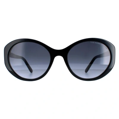 Image of Sunglasses Marc jacobs 520/s col. 807/9o Woman Round Black