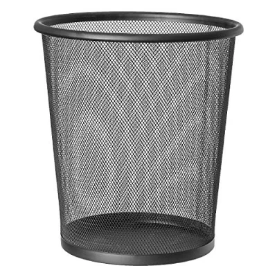 Image of art moon Mesh Waste Paper Bin 12L Powder coated Steel