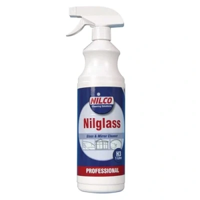 Image of 6 x 1 Litre Nilco Nilglass Professional Glass &amp; Mirror Cleaner H3