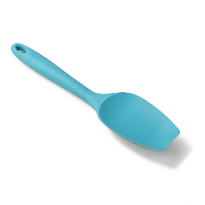 Image of Zeal Silicone Non Scratch Spatula Spoon Aqua (10/26cm)