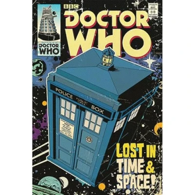 Image of Pyramid International Lost in Time and Space Maxi Poster, Multi Colour, 61 x 91.5 cm