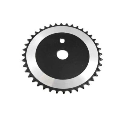 Image of Hard to find Bike Parts OLD SCHOOL BMX OPC CHAINRING 40 TEETH 1/8&quot; FOR ONE PIECE CRANK BLACK STEEL
