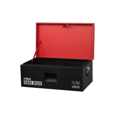 Image of Hilka Tools VB32 Van Storage Box, Red/Black, 32 Inch