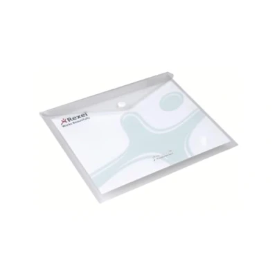 Image of Rexel Ice Popper Wallets A5 Clear (Pack Size 5)