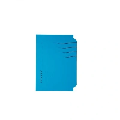 Image of Secolor 3145502 Cardboard Folder 41 Compartments 270 g Capacity 4 cm Pack of 25 Blue