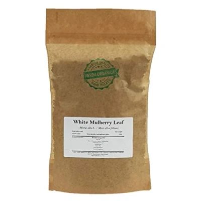 Image of Herba Organica White Mulberry Leaf Morus Alba L Herbal Tea (100g)