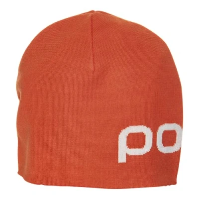 Image of POC Unisex Youth Pocito Fleece Beanie, Fluorescent Orange, One Size UK
