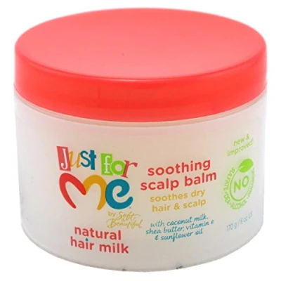 Image of Just for Me Hair Milk Soothing Scalp Balm 40021336 36606 6oz