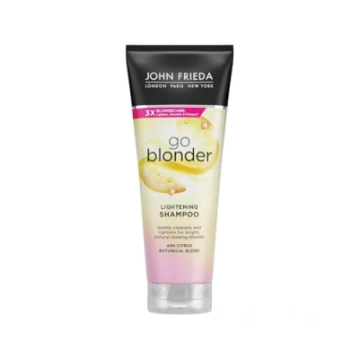 Image of John Frieda Go Blonder Lightening Shampoo Blonde Hair 250 Ml