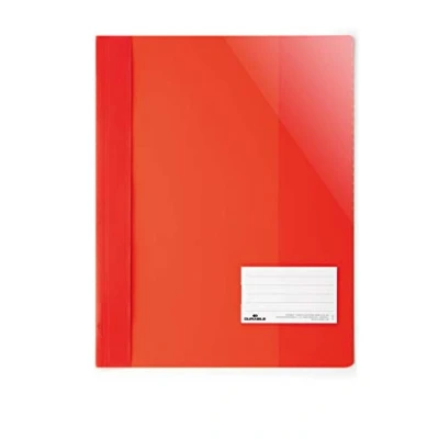 Image of Durable 269003 Viewing File for Din A4, Extra Wide, Red, Pack of 25