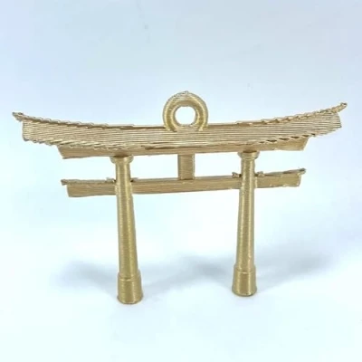Image of Japanese Torii Gate Christmas Tree Bauble Decoration Ornament For Xmas Noel