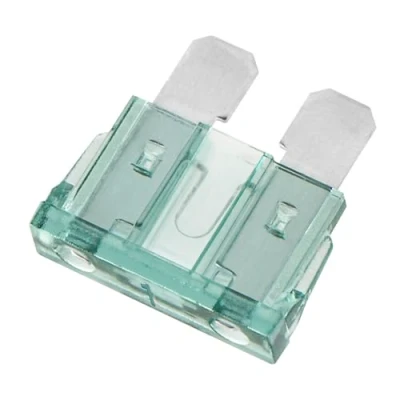 Image of Heschen Standard Blade Fuse ATC 1 Auto Assorted Car Truck 1A Green Pack of 25
